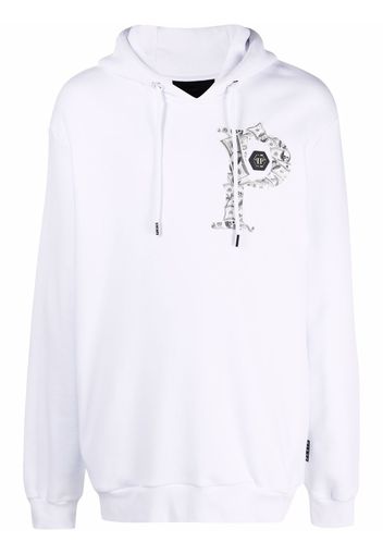 Philipp Plein Felpa Money con stampa - Bianco