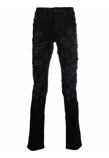 Philipp Plein Jeans dritti - Nero