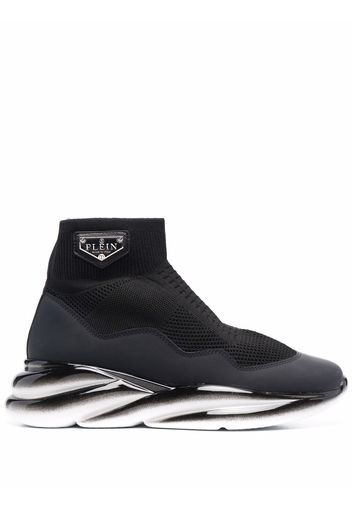 Philipp Plein Sneakers a calzino Skywalker - Nero