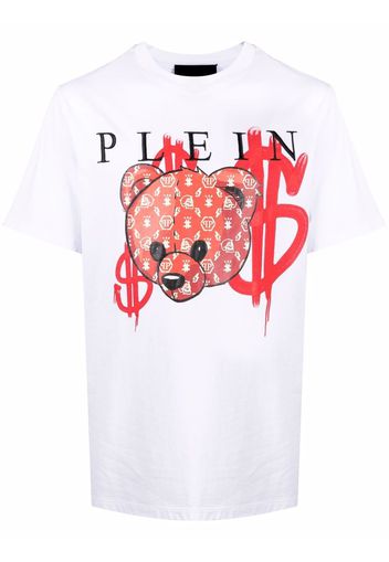 Philipp Plein T-shirt Teddy Bear - Bianco