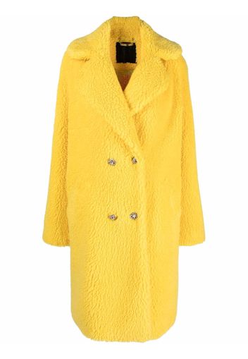 Philipp Plein Cappotto Iconic lungo - Giallo