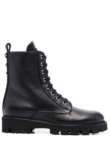 Philipp Plein lace-up ankle boots - Nero