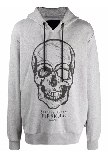 Philipp Plein Felpa The Skull con stampa - Grigio