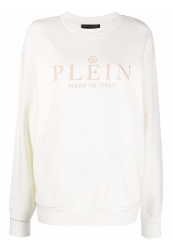 Philipp Plein Iconic Plein long-sleeve sweatshirt - Toni neutri