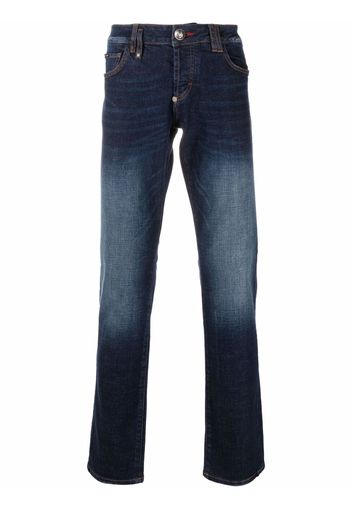 Philipp Plein Supreme Institutional straight jeans - Blu