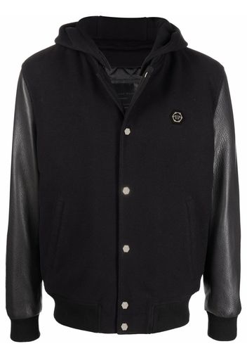 Philipp Plein long-sleeve bomber jacket - Nero