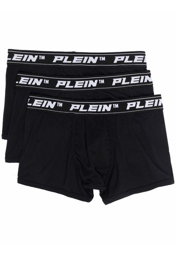 Philipp Plein logo waistband boxers (pack of 3) - Nero