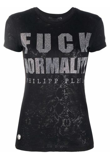 Philipp Plein T-shirt con decorazione - Nero