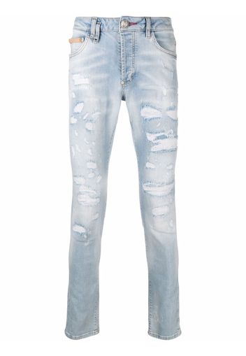 Philipp Plein Jeans skinny - Blu