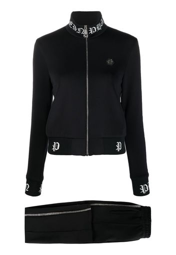 Philipp Plein gothic-logo tracksuit - Nero