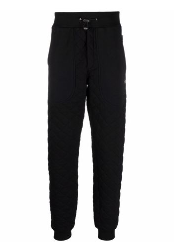 Philipp Plein Pantaloni sportivi con applicazione - Nero