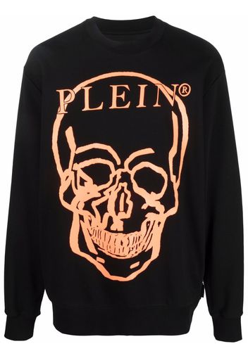 Philipp Plein Felpa con stampa - Nero