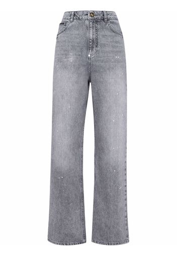 Philipp Plein Jeans taglio comodo - Blu