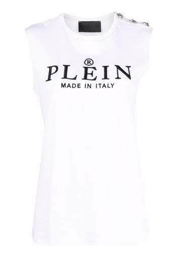 Philipp Plein Canotta Iconic Plein - Bianco