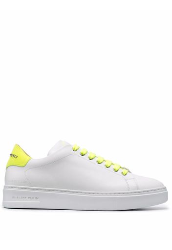 Philipp Plein Sneakers con design color-block - Bianco