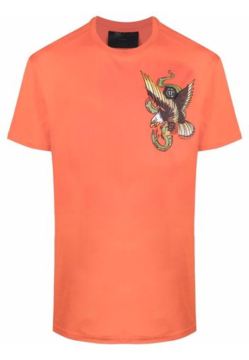 Philipp Plein T-shirt Stones Gothic Plein - Arancione