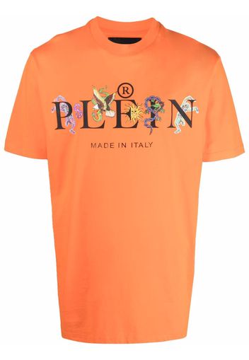 Philipp Plein T-shirt con stampa - Arancione