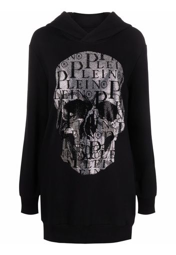 Philipp Plein Abito con strass - Nero