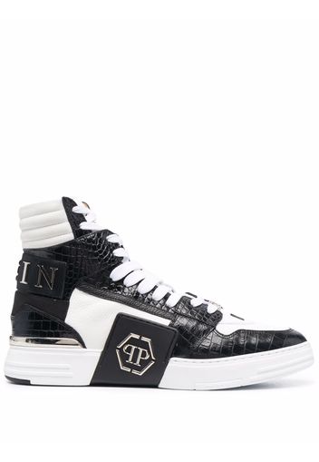 Philipp Plein Sneakers alte Cocco Phantom Kick$ - Bianco