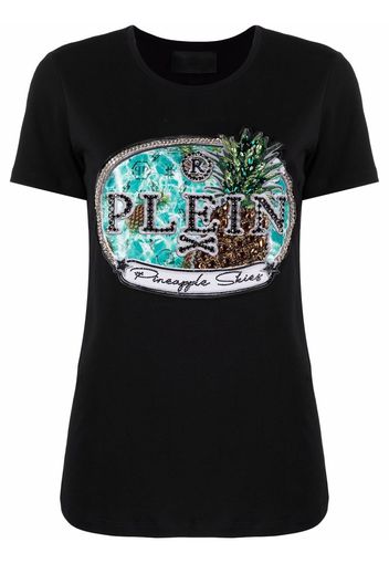 Philipp Plein T-shirt con decorazione - Nero