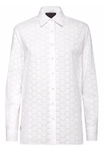 Philipp Plein Camicia a maniche lunghe - Bianco