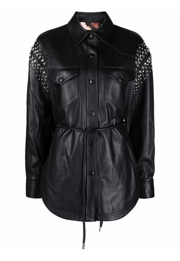 Philipp Plein Camicia con borchie - Nero