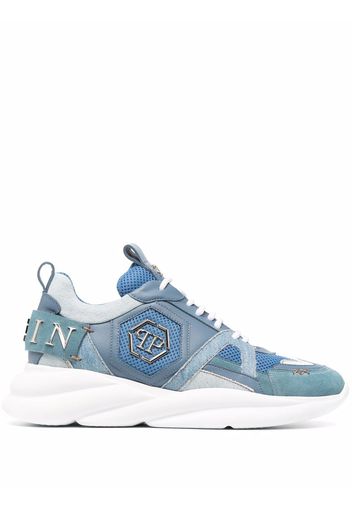 Philipp Plein Sneakers chunky Hurricane - Blu