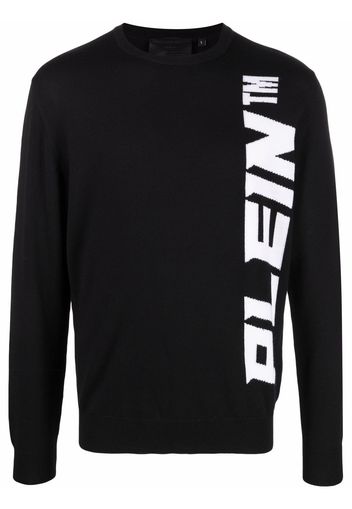 Philipp Plein logo-print sweatshirt - Nero