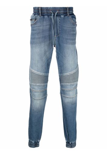 Philipp Plein mid-rise slim-fit jeans - Blu