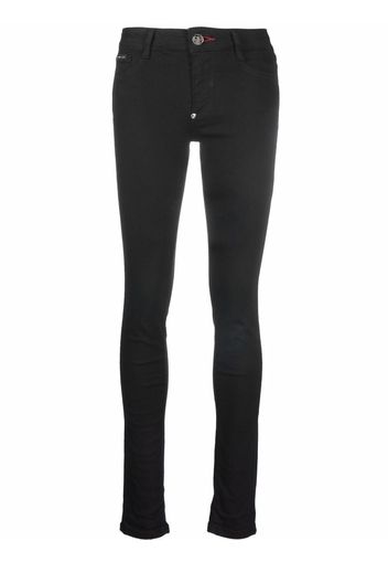 Philipp Plein high-rise skinny jeggins - Nero