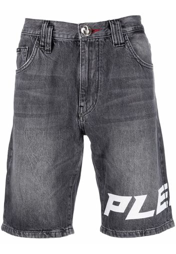 Philipp Plein mykonos knee-length shorts - Grigio