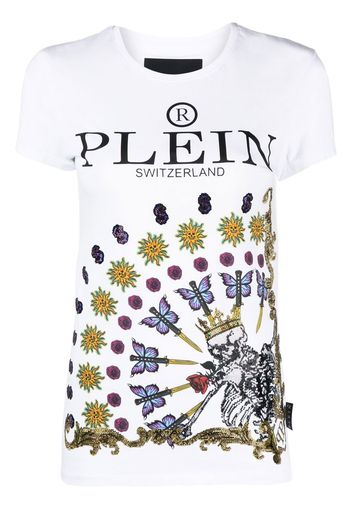 Philipp Plein T-shirt Sexy Pure Skeleton - Bianco