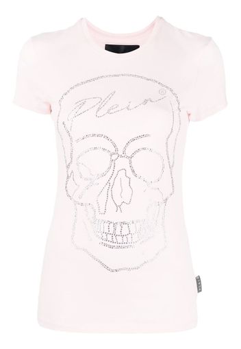 Philipp Plein T-shirt con decorazione - Rosa