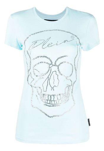 Philipp Plein T-shirt con decorazione - Blu