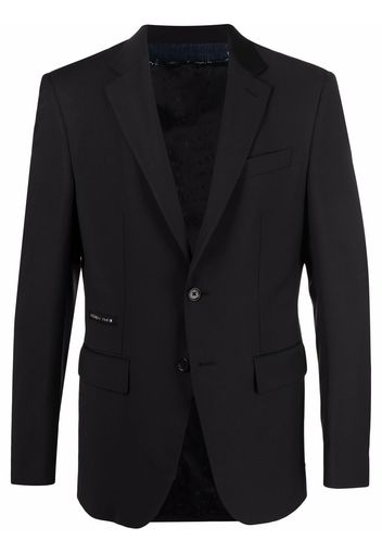 Philipp Plein Blazer Gigolò con cristalli - Nero