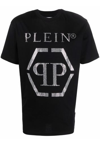 Philipp Plein T-shirt con logo - Nero