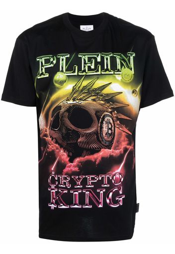 Philipp Plein T-shirt Crypto King - Nero