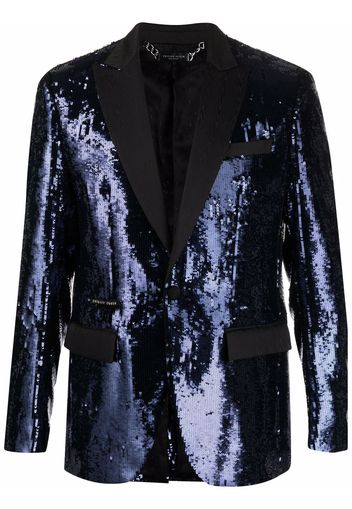 Philipp Plein Blazer monopetto - Blu