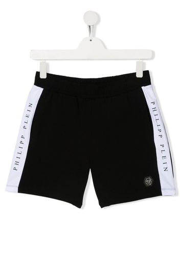 Philipp Plein Shorts con stampa - Nero