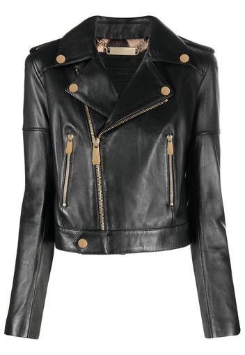 Philipp Plein Giacca biker - Nero