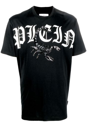 Philipp Plein T-shirt Scoprion con stampa - Nero