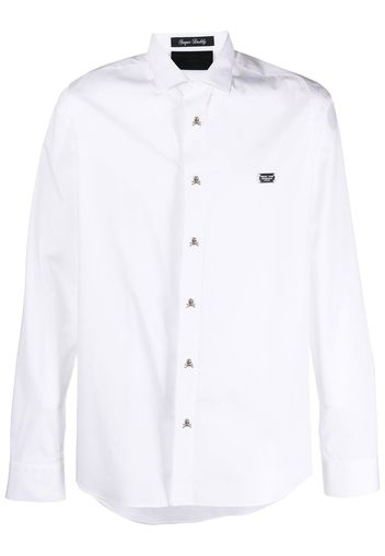 Philipp Plein Camicia con applicazione - Bianco