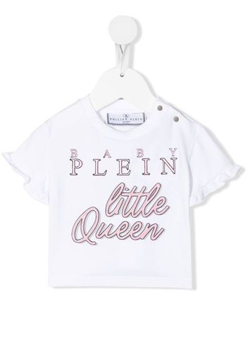 Philipp Plein Junior T-shirt con stampa - Bianco