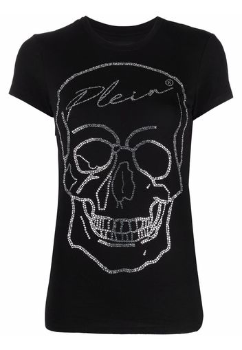 Philipp Plein skull-detail short-sleeved T-shirt - Nero