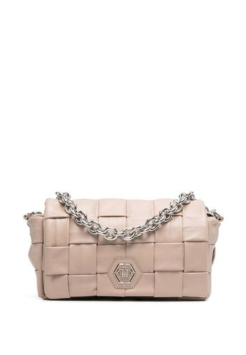 Philipp Plein interwined-design shoulder bag - Toni neutri