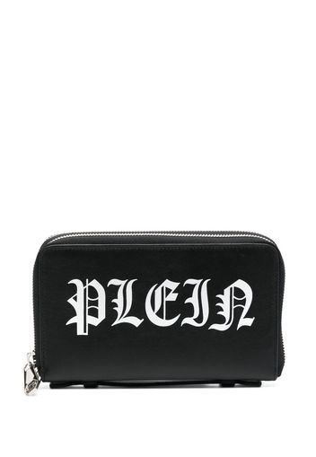 Philipp Plein Portafoglio con zip Gothic Plein - Nero