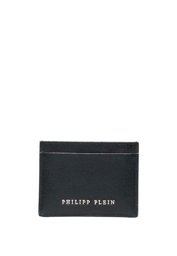 Philipp Plein TM textured cardholder - Nero