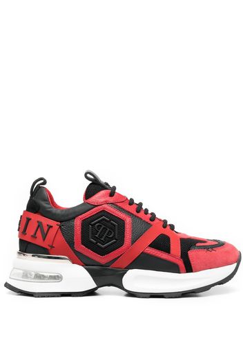 Philipp Plein Hexagon low-top sneakers - Rosso