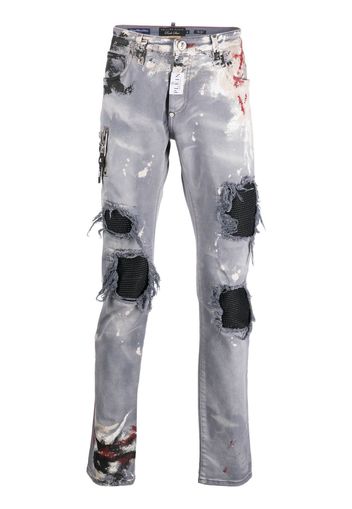 Philipp Plein Jeans Rock Star - Blu