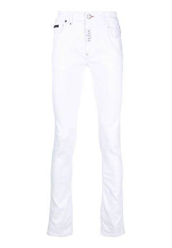 Philipp Plein skinny mid-rise jeans - Bianco